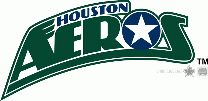 Houston Aeros 2001 02-2003 04 Wordmark Logo iron on transfers for T-shirts